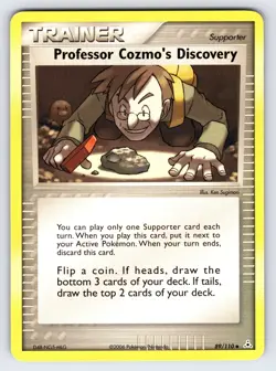 Professor Cozmo's Discovery 89/110 EX Holon Phantoms Pokemon Card TCG - Nm/Vlp - Image 1