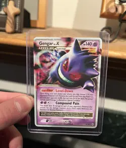 Gengar LV. X Holo Ultra Rare Card - Pokemon Platinum Arceus 97/99 LP - Image 1