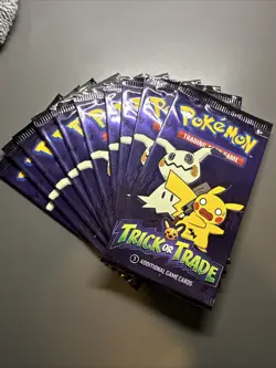 Lot 10 Pokemon TCG Trick or Trade Booster Sealed Packs 2023 Halloween - 30 Cards - Image 1