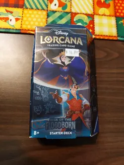 2023 Disney LORCANA Rise of the Floodborn Trading Card Game Starter Deck - Image 1