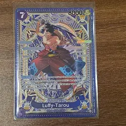 One Piece Bandai Luffy-Tarou Foil SP Character Card ST18-005 8000 Power - Image 1