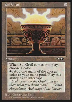 Sol Grail - Alliances | MTG Card - Image 3