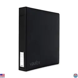 Vault X Trading Card 3 Ring Binder, fits 9 Pocket Pages, 540 Cards, Exo-Tec - Image 1