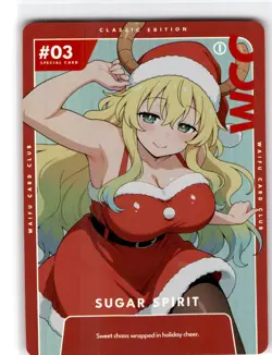Otaku Box Limited Edition Club Collectible Card Bonus Card 03 Sugar Spirit - Image 1