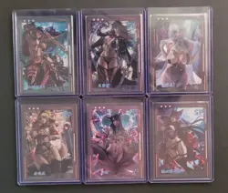 Goddess Story - Anime Waifu Trading Card Lot 6 SP cards - Image 1