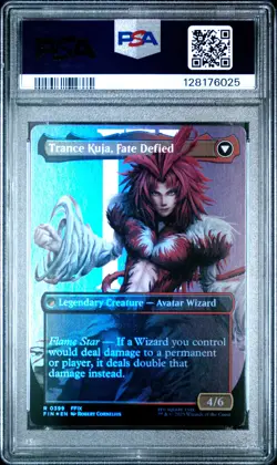 2025 MTG FINAL FANTASY KUJA, GENOME SORCERER/TRANCE KUJA, FATE DEFIED PSA 10 - Image 2