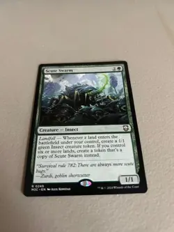MTG Scute Swarm [Modern Horizons 3 Commander] Near Mint Magic - Image 1