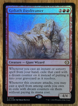 MTG: Lorwyn Eclipsed, Goliath Daydreamer - Foil - Image 1