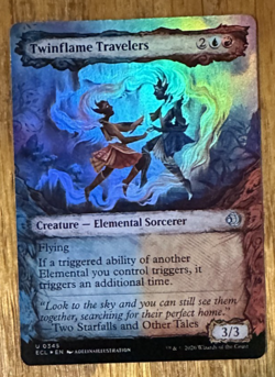 MTG: Lorwyn Eclipsed, Twinflame Travelers - Foil Showcase - Image 1