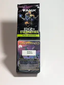 Edge of Eternities Commander Deck - World Shaper MTG Sealed Deck + Booster - Image 1