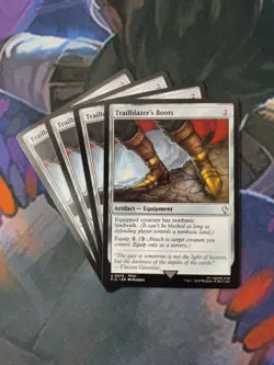 Trailblazer's Boots x 4 | *% Off 2+ | Final Fantasy | NM | MTG - Image 1