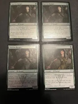 MTG- Quirion Ranger x4 - MH2 (Three are Etched FOIL) - Image 1