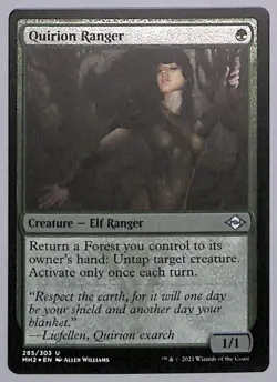 Quirion Ranger - Foil Etched - 285 -Modern Horizons 2 (MH2) MTG - Image 1