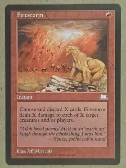 Firestorm - Weatherlight - Near Mint | MTG - Image 1