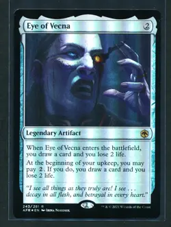 Eye of Vecna - Foil - MTG Magic 2021 Forgotten Realms NM/M - Image 1