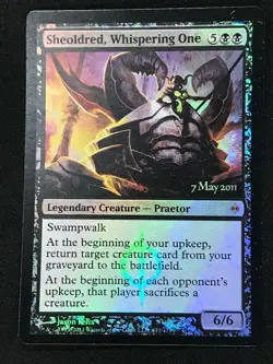 Magic the Gathering MTG Sheoldred, Whispering One Black New Phyrexia Promo Foil - Image 2