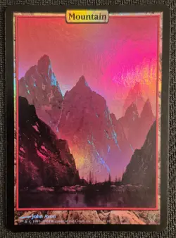 Mountain - Full Art Unhinged Foil - Image 1