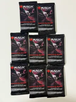 MTG Dungeons & Dragons, Adventures in the Forgotten Realms Draft Booster 8 packs - Image 2