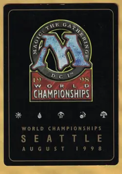 Recurring Nightmare (World Championship Decks, 1998) Gold Bordered MTG - Image 2