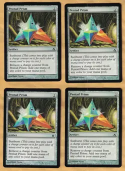 4x Pentad Prism (Fifth Dawn, Common, English, 2004) MTG 4 NM - Image 1