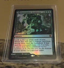 Foil Turntimber Symbiosis NM/M Zendikar Rising Magic The Gathering MTG - Image 1
