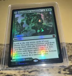 Foil Turntimber Symbiosis NM/M Zendikar Rising Magic The Gathering MTG - Image 4