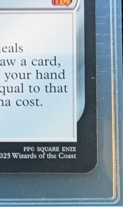 Buster Sword 255 - MTG FF - Mythic Non-Foil - Mint/NearMint Condition - Image 4