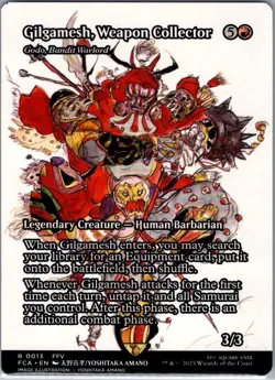 MTG Gilgamesh, Weapon Collector #0013 SC R FINAL FANTASY: Through the Ages (FCA) - Image 1