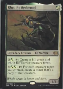 Rhys the Redeemed - Double Masters: #213, Magic: The Gathering Nm C278 - Image 1