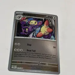 Ambipom 079/094 Reverse Holo Card ME02: Phantasmal Flames PFL Pokemon TCG NM - Image 1