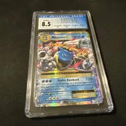 2016 Pokemon XY Evolutions Mega Blastoise Holo #22/108 CGC 8.5 - Image 1