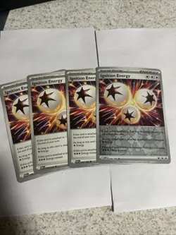 [4x Playset] Ignition Energy 086/086 Sv: White Flare Pokemon TCG - Image 1