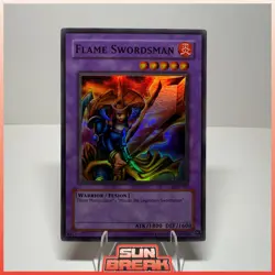 Flame Swordsman - LOB-003 - Super Rare - Unlimited Edition - MP/HP - Image 1