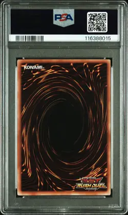 2024 YU-GI-OH! JPN OVER RUSH RARE #JP050 BLUE-EYES BLAZING BRIGHT DRAGON PSA 10 - Image 2