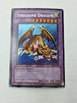Yu-Gi-Oh Thousand Dragon Metal Raiders MRD-143 Unlimited Secret Rare - Edge Wear - Image 1