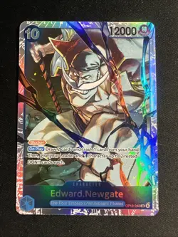 One Piece TCG: Carrying On His Will Edward Newgate OP13-042 SR - Image 1