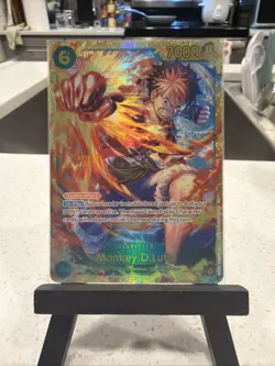 Monkey.D.Luffy OP13-118 SEC - One Piece TCG - English Near-Mint Foil Secret Rare - Image 1