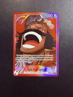 Gol D Roger OP13-003 : Carrying On His Will : One Piece TCG : Leader Alt Art NM - Image 1