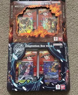 One Piece Illustration Box Vol 5 and 6 Bundle Brand New Sealed, Fast Shipping - Image 1