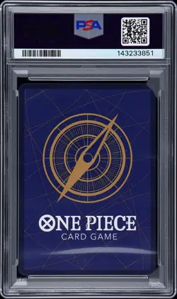 2025 ONE PIECE EN 3RD ANNIVERSARY TREASURE CP #014 MONKEY D. LUFFY PSA 9 - Image 2