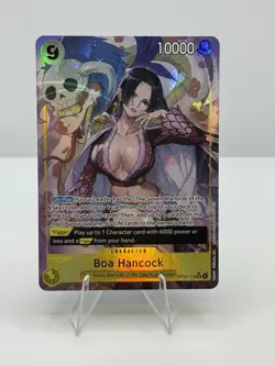 Boa Hancock (Alt Art) OP14-112 SR The Azure Sea’s Seven English One Piece TCG NM - Image 1