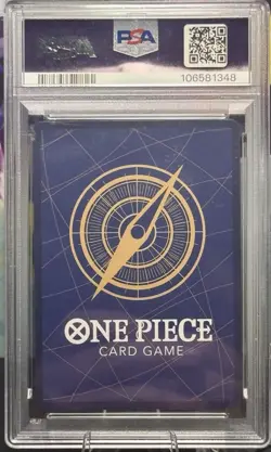 2024 One Piece OP07 English IZO #003 Special Alt Art PSA 10 - Image 2