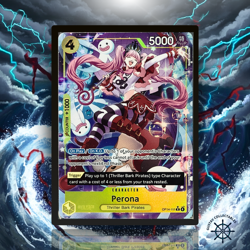Perona | OP14-111 [R] Alt Art | ONE PIECE | The Azure Sea's Seven | English - Image 1