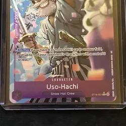 One Piece TCG Uso-Hachi Alt Art Japanese ST18-001 The Best- Vol. 2 PRB-02 - Image 3