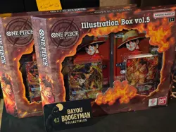 (LOT OF 2) Bandai One Piece CCG Illustration Box VOL 5 NEW SEALED! 7 in hand - Image 1