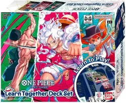One Piece Card Game Learn Together Deck Set LT01 English New Sealed - Luffy Nami - Image 3