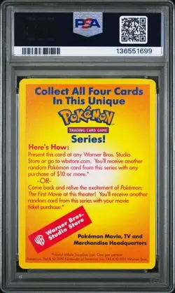 CATCH MEW! 1999 POKEMON INSERT CARDS WOTC PROMO GRADED PSA 10 GEM MINT - Image 2