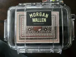 Morgan Wallen Party Pit Exclusive Card Deck and Case -I'm The Problem TOUR 2025 - Image 1