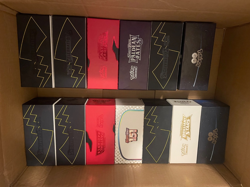 13 Empty Pokemon Card Booster Boxes - Perfect for Collectors & Resa - Image 1
