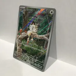 Phantasmal Flames Meowth English 106/094 IR MINT FRESH - Pokemon TCG Card - Image 3